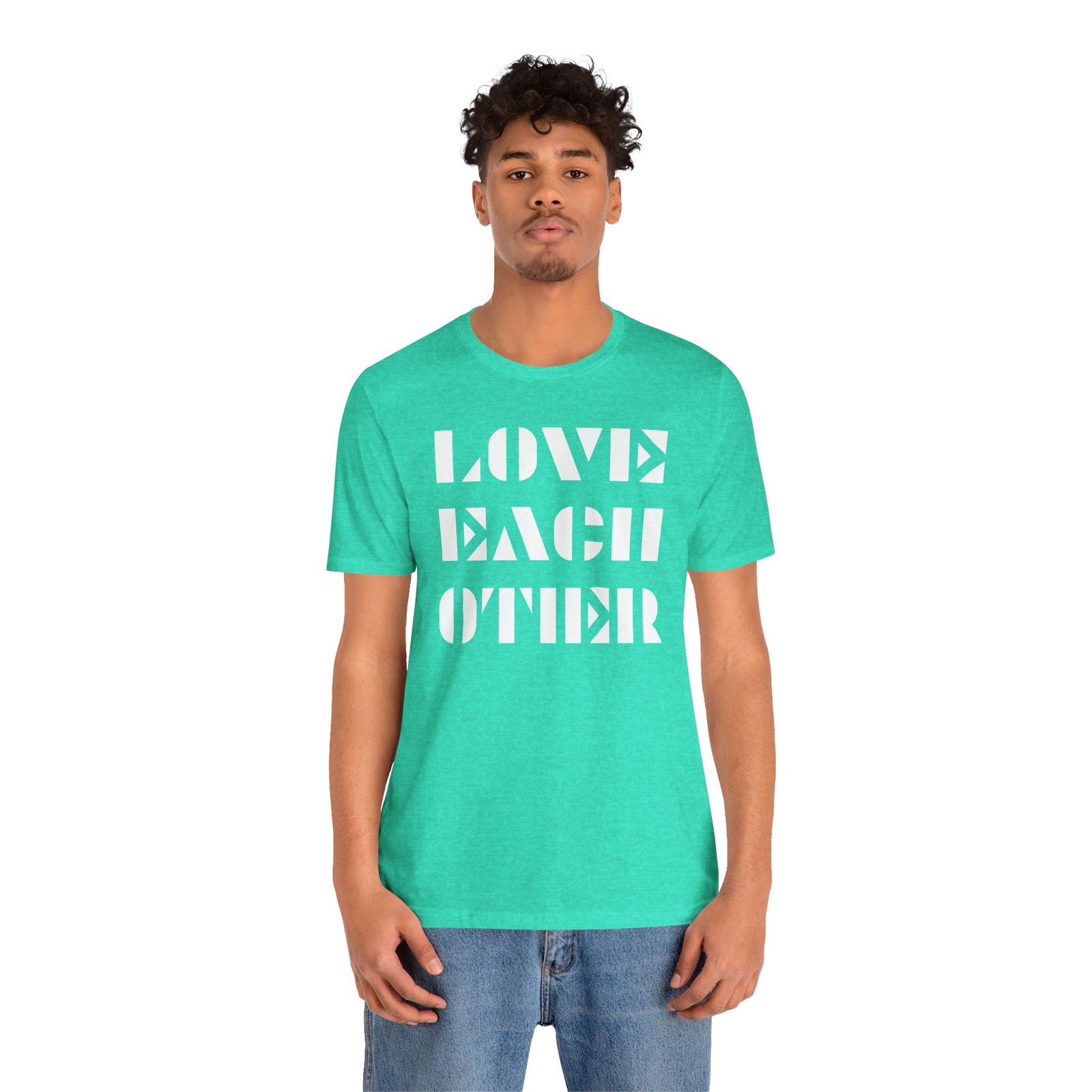 LOVE EACH OTHER - The Road Drummer Bucket T-Shirt - Image 79