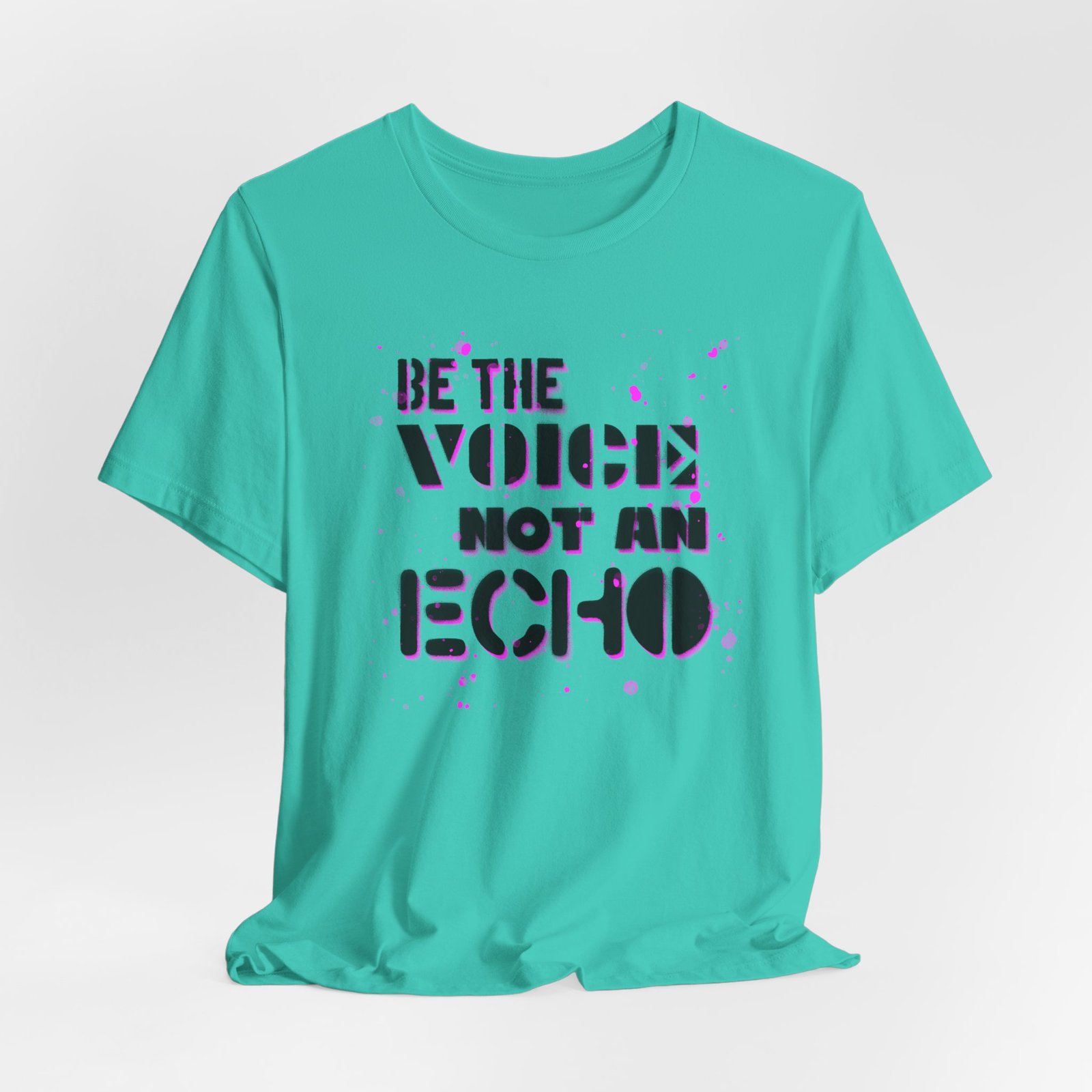 Be the Voice Not the an Echo - The Road Drummer Bucket T-Shirt - Image 64
