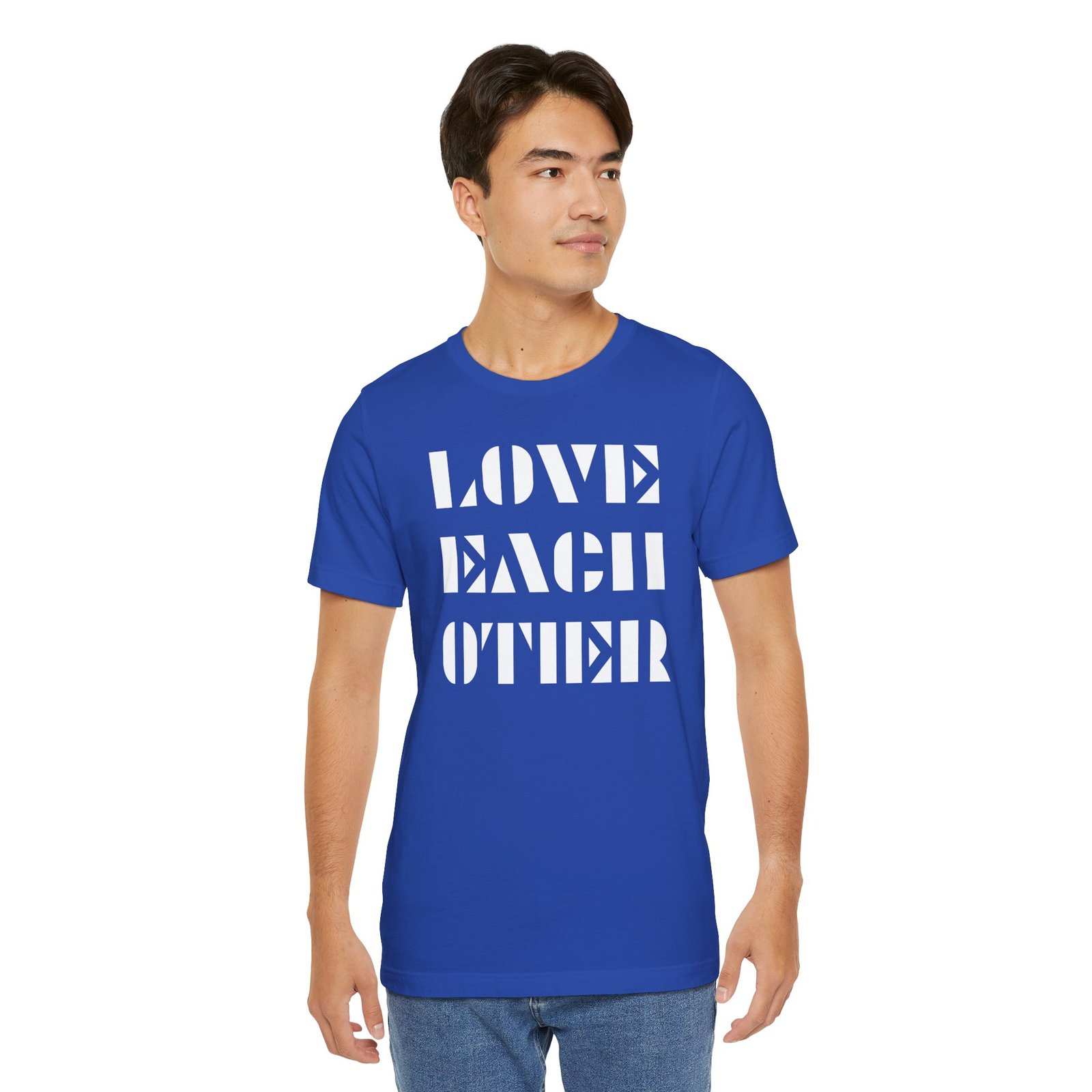LOVE EACH OTHER - The Road Drummer Bucket T-Shirt - Image 93