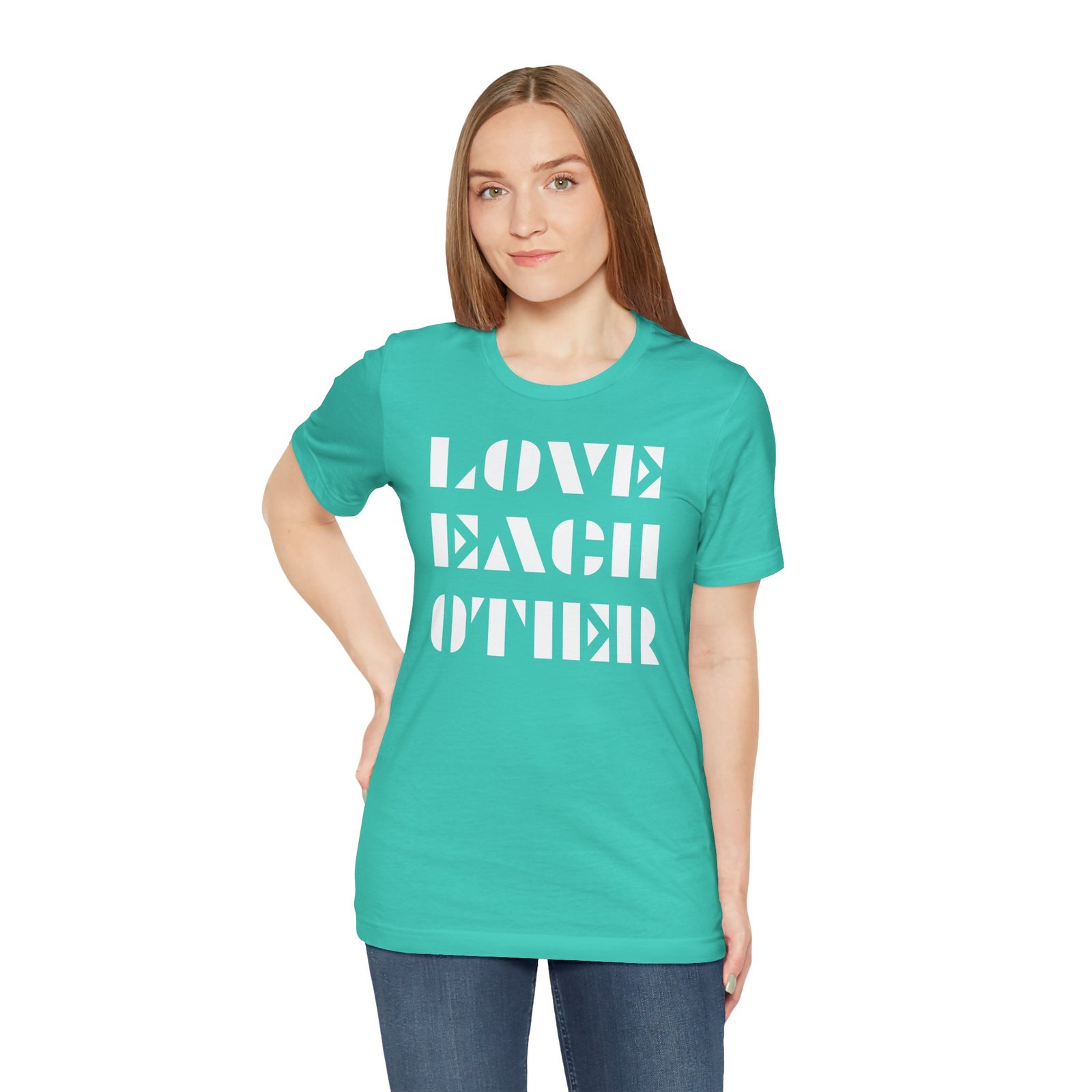 LOVE EACH OTHER - The Road Drummer Bucket T-Shirt - Image 69