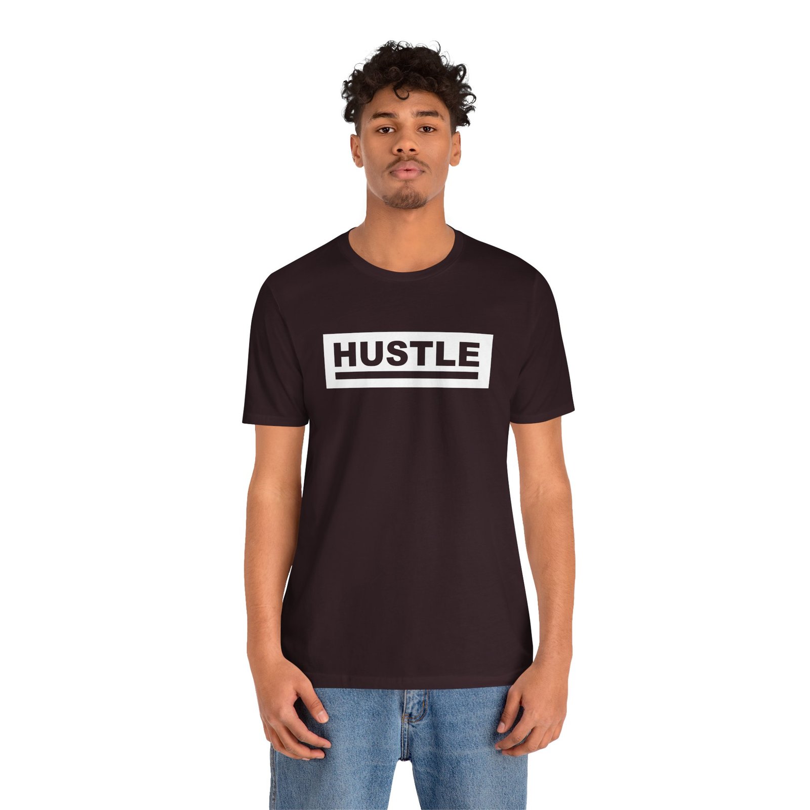 HUSTLE - The Road Drummer Bucket T-Shirt