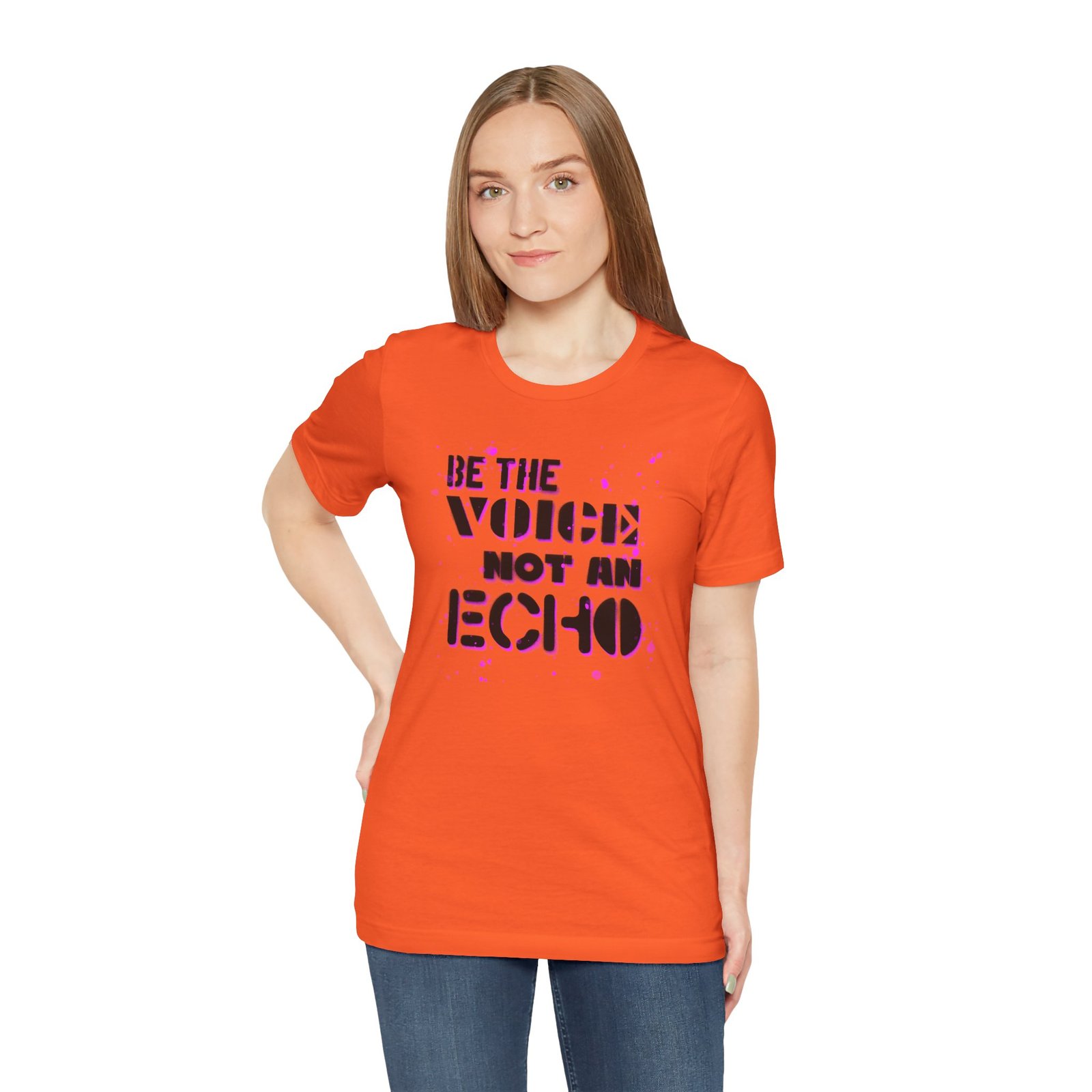 Be the Voice Not the an Echo - The Road Drummer Bucket T-Shirt - Image 15
