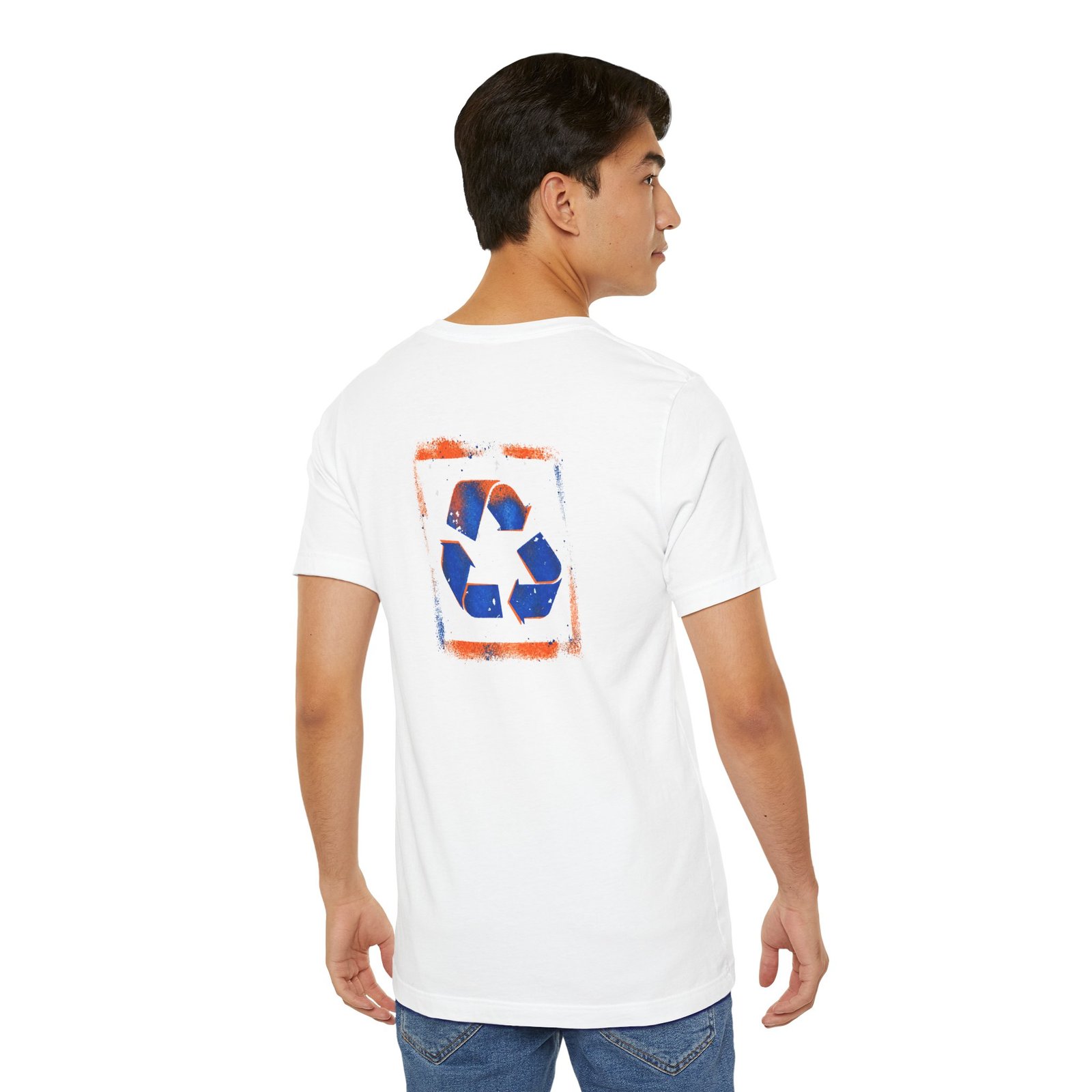 Recycle Symbol - The Road Drummer Bucket T-Shirt - Image 2