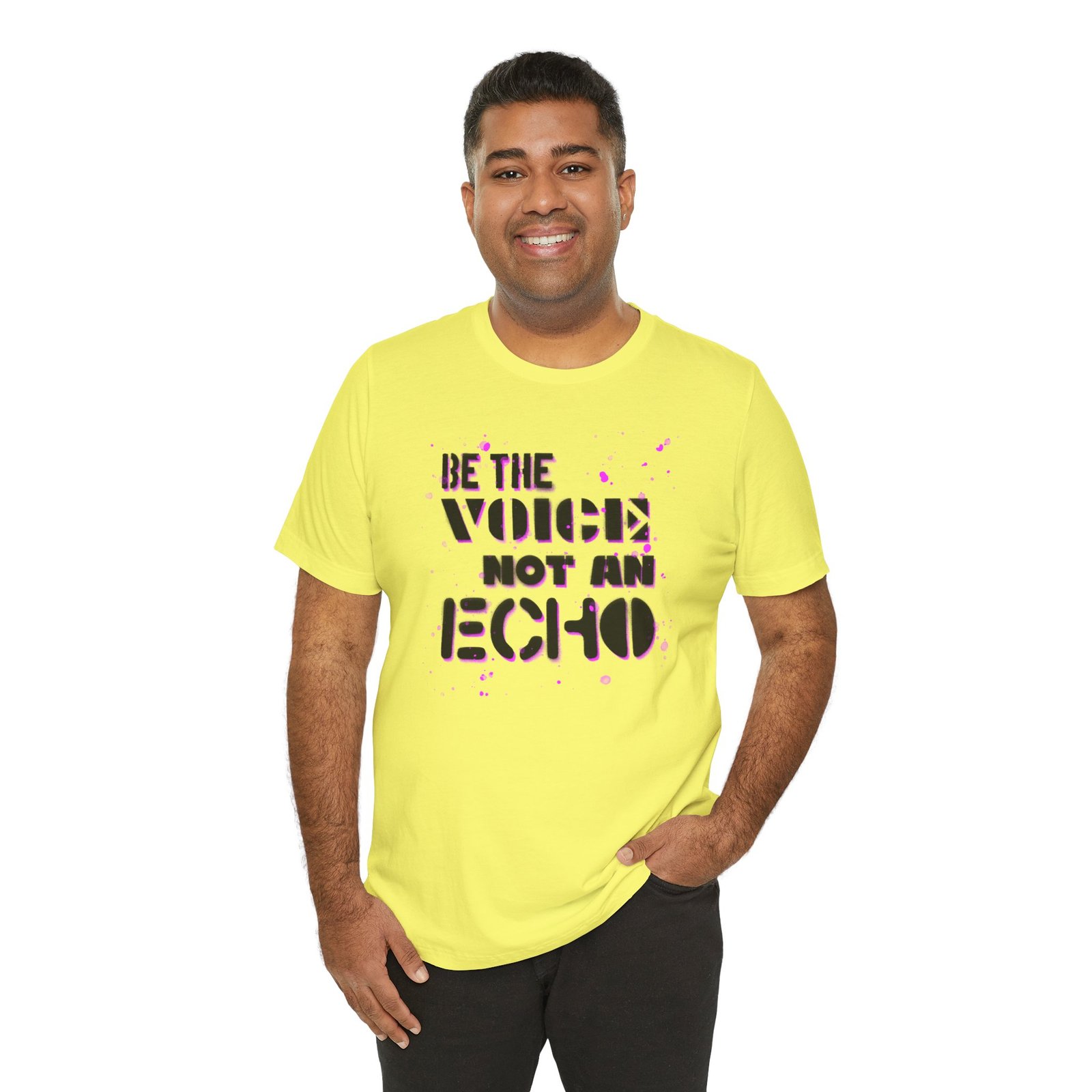Be the Voice Not the an Echo - The Road Drummer Bucket T-Shirt - Image 21