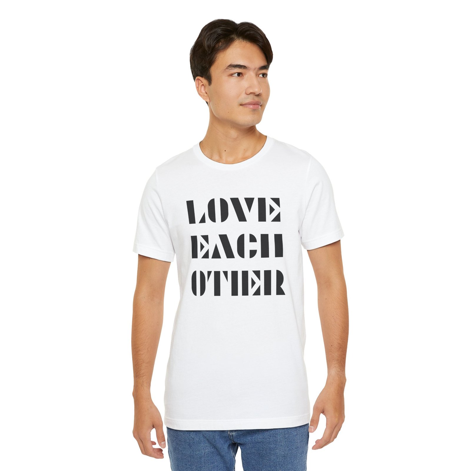 LOVE EACH OTHER - The Road Drummer Bucket T-Shirt - Image 7