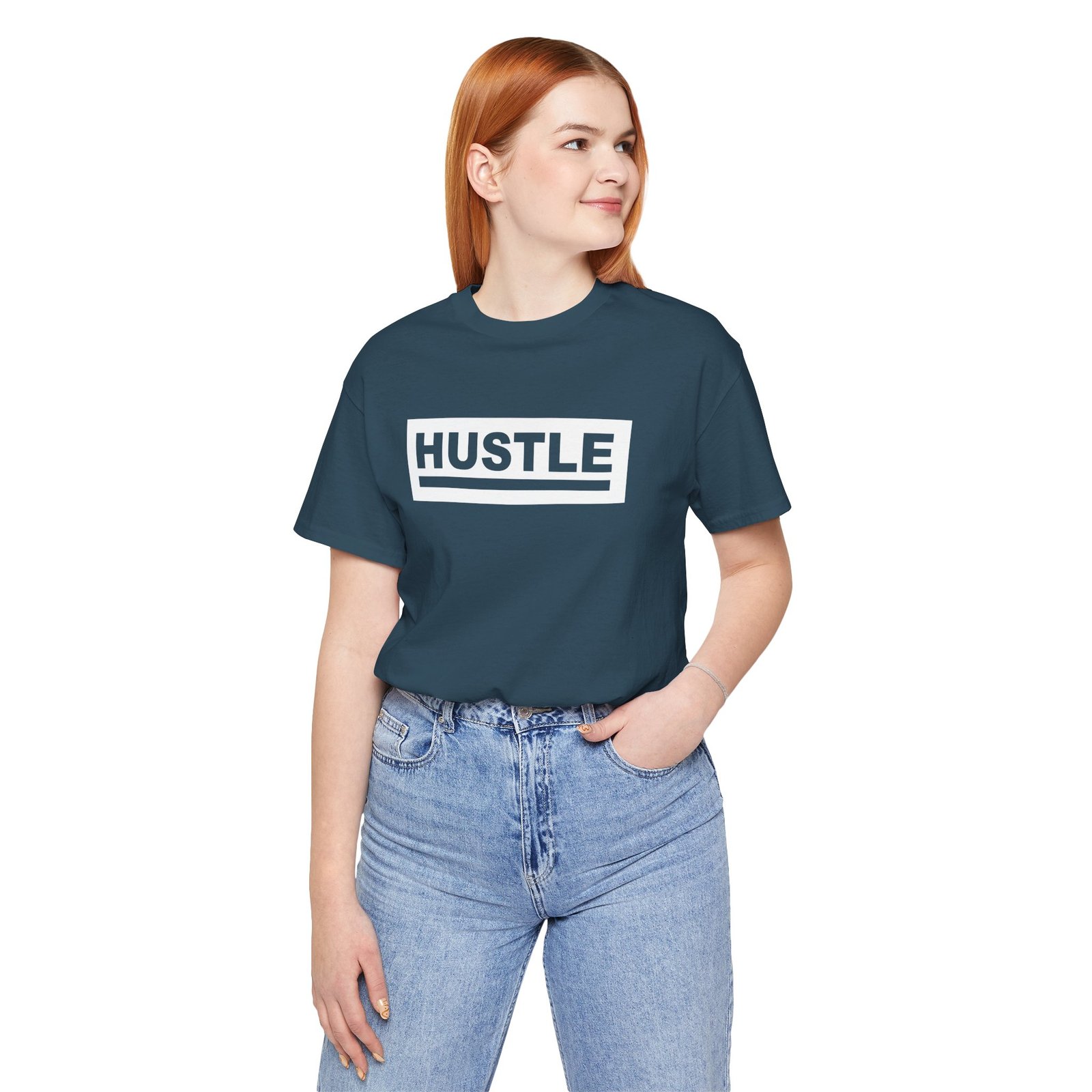 HUSTLE - The Road Drummer Bucket T-Shirt - Image 21