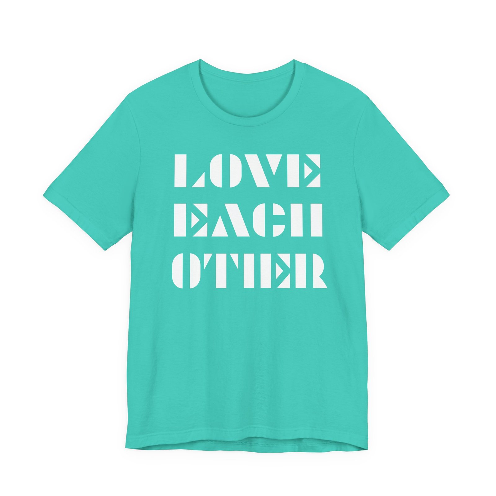 LOVE EACH OTHER - The Road Drummer Bucket T-Shirt - Image 63