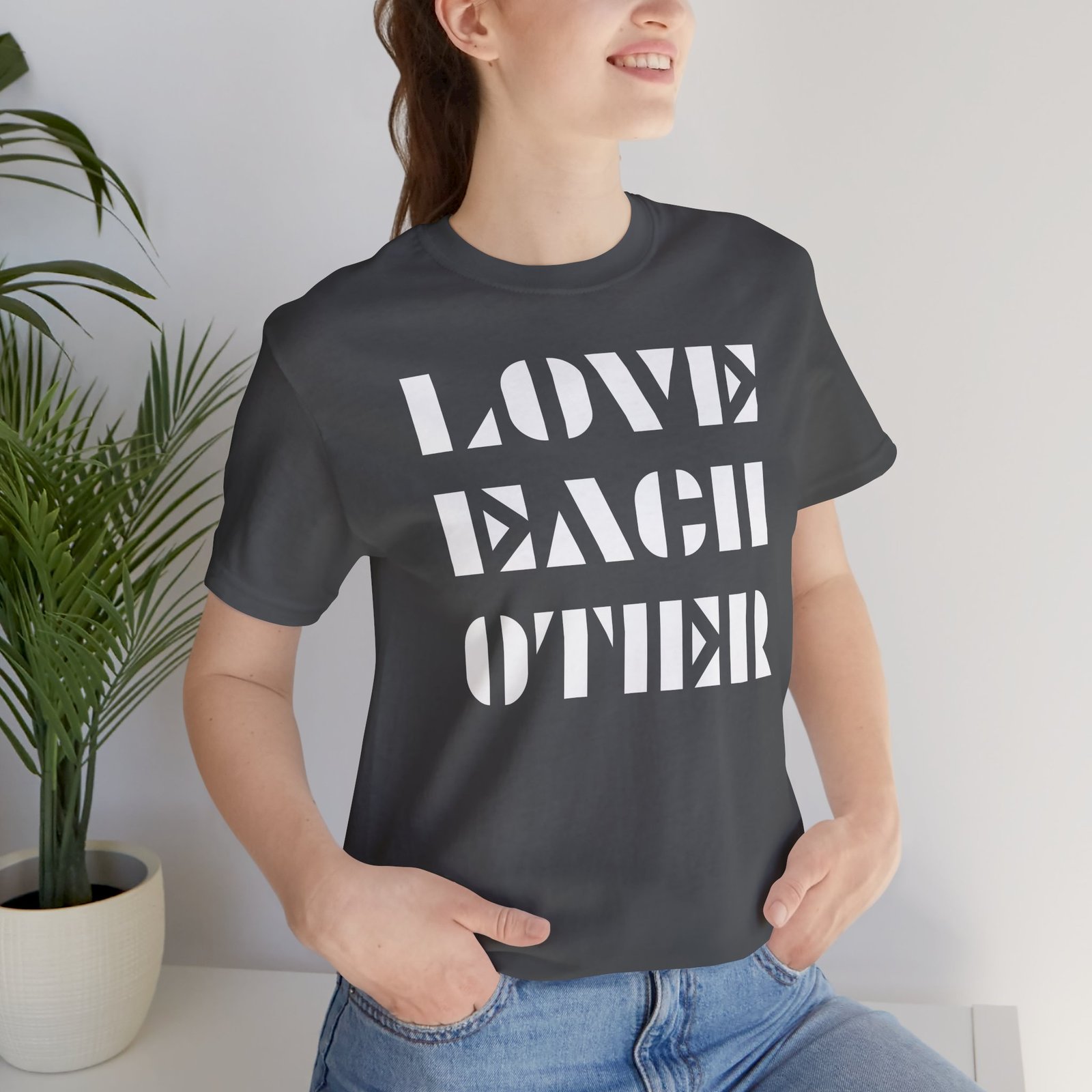 LOVE EACH OTHER - The Road Drummer Bucket T-Shirt - Image 127