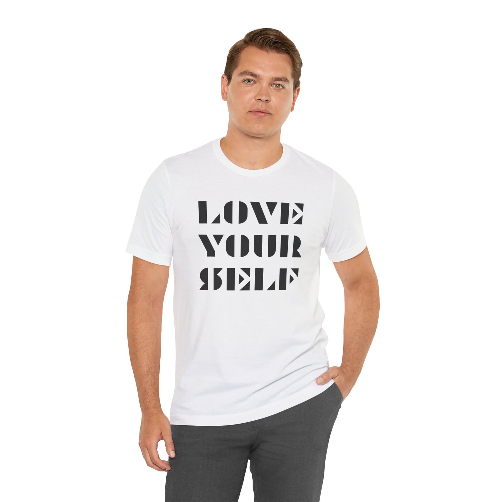 LOVE YOUR SELF - The Road Drummer Bucket T-Shirt - Image 12
