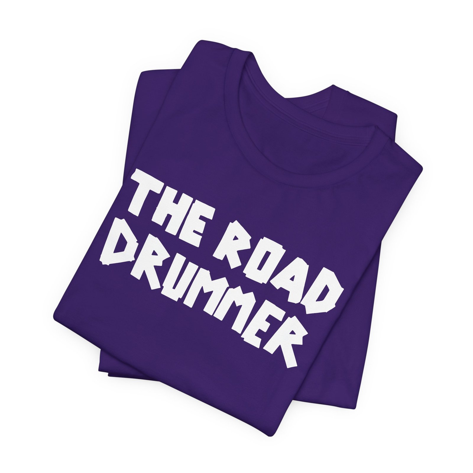 Electrical Tape Name - The Road Drummer Logo T-Shirt - Image 75
