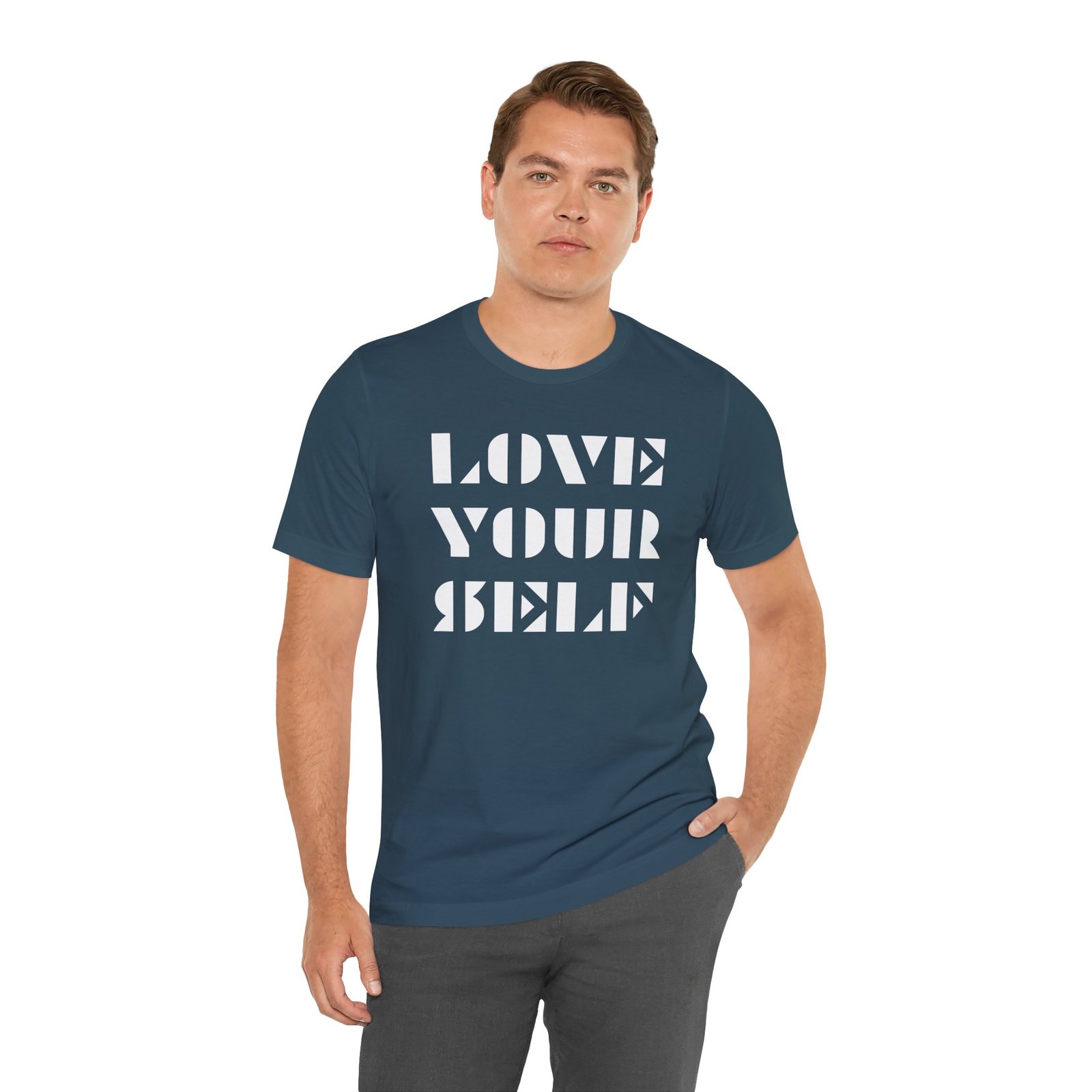 LOVE YOUR SELF - The Road Drummer Bucket T-Shirt - Image 27