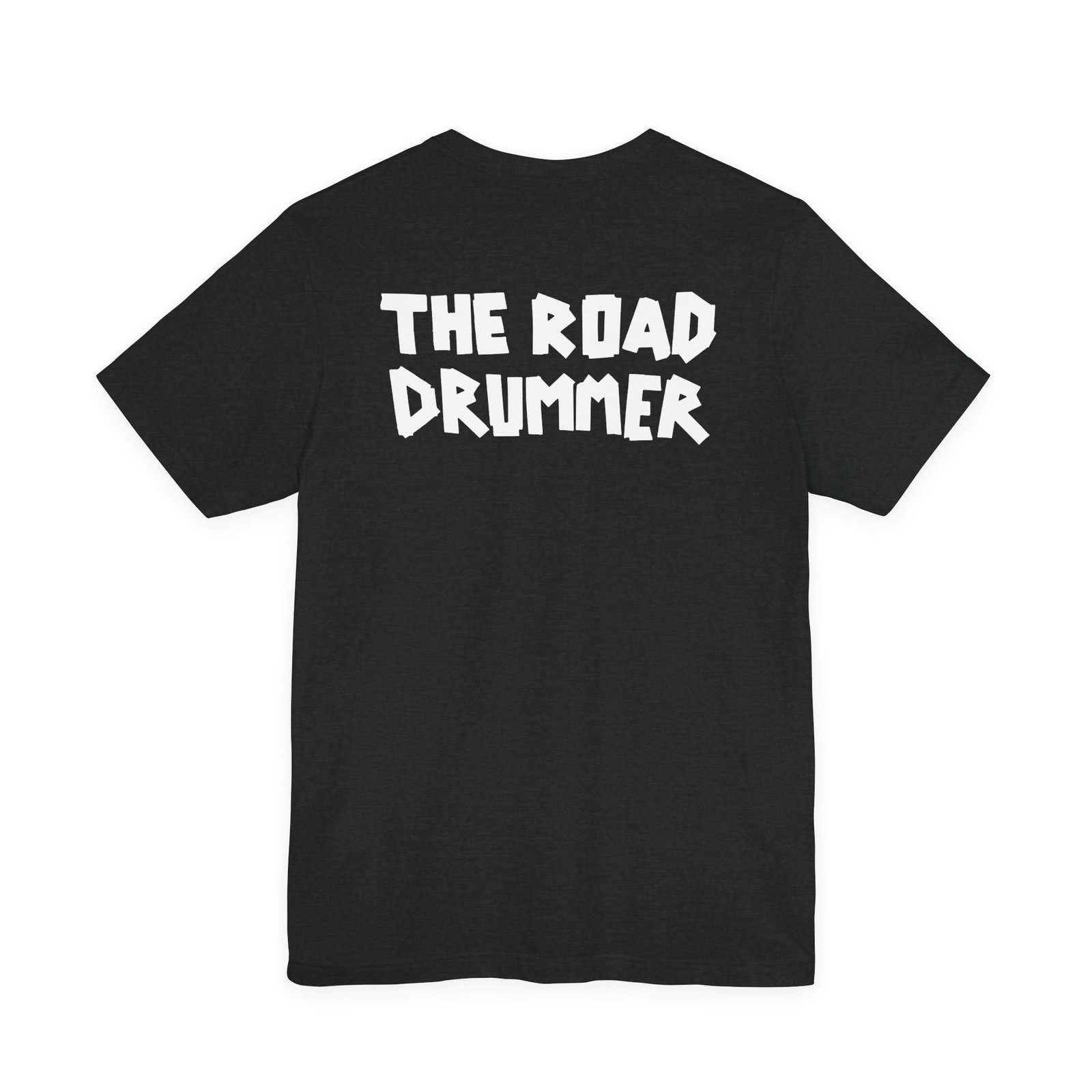 Electrical Tape Name BACK - The Road Drummer Logo T-Shirt - Image 22