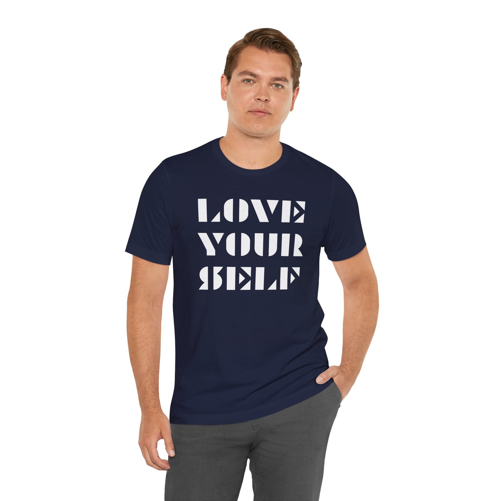 LOVE YOUR SELF - The Road Drummer Bucket T-Shirt - Image 42
