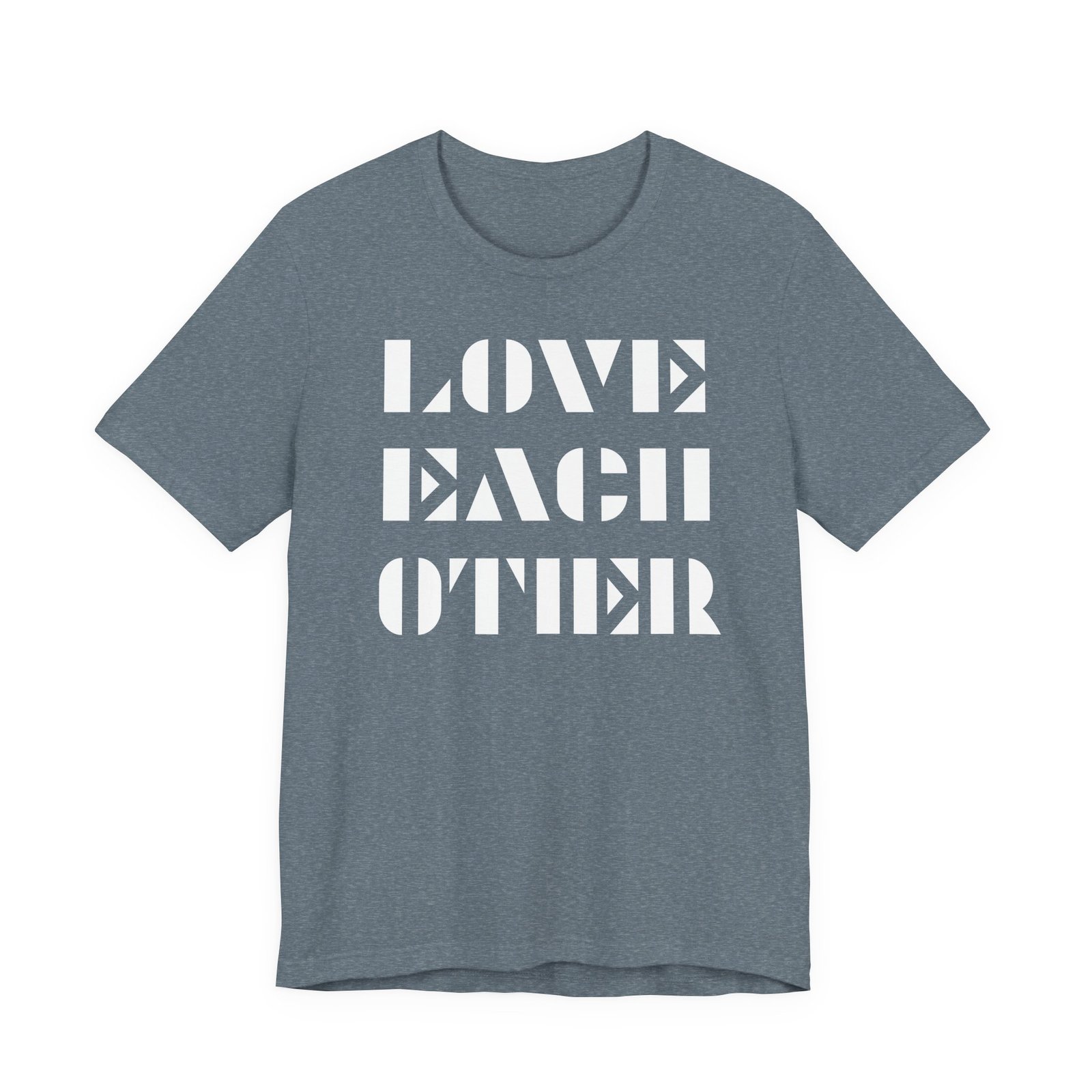 LOVE EACH OTHER - The Road Drummer Bucket T-Shirt - Image 96