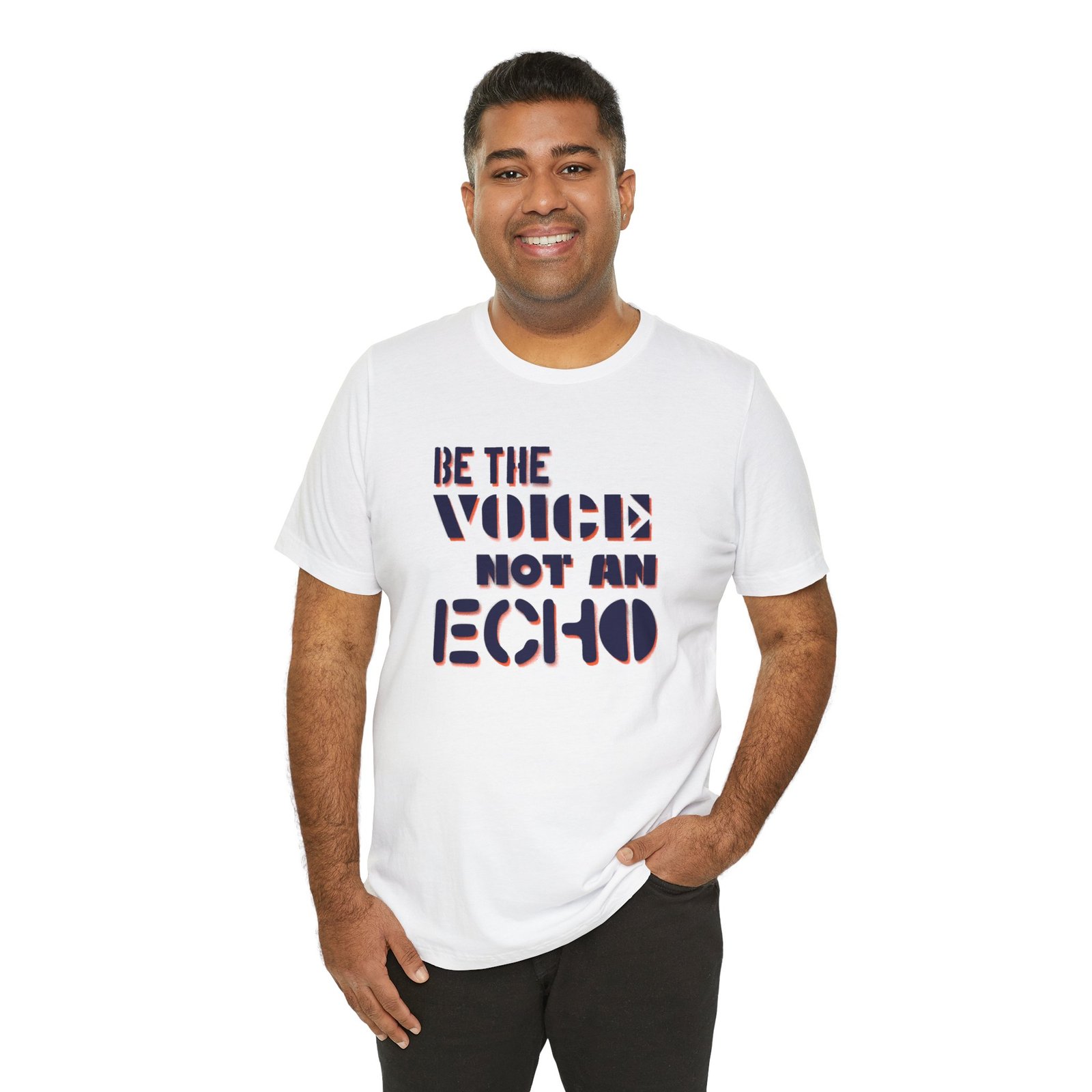 Be the Voice Not the an Echo - The Road Drummer Bucket T-Shirt - Image 6