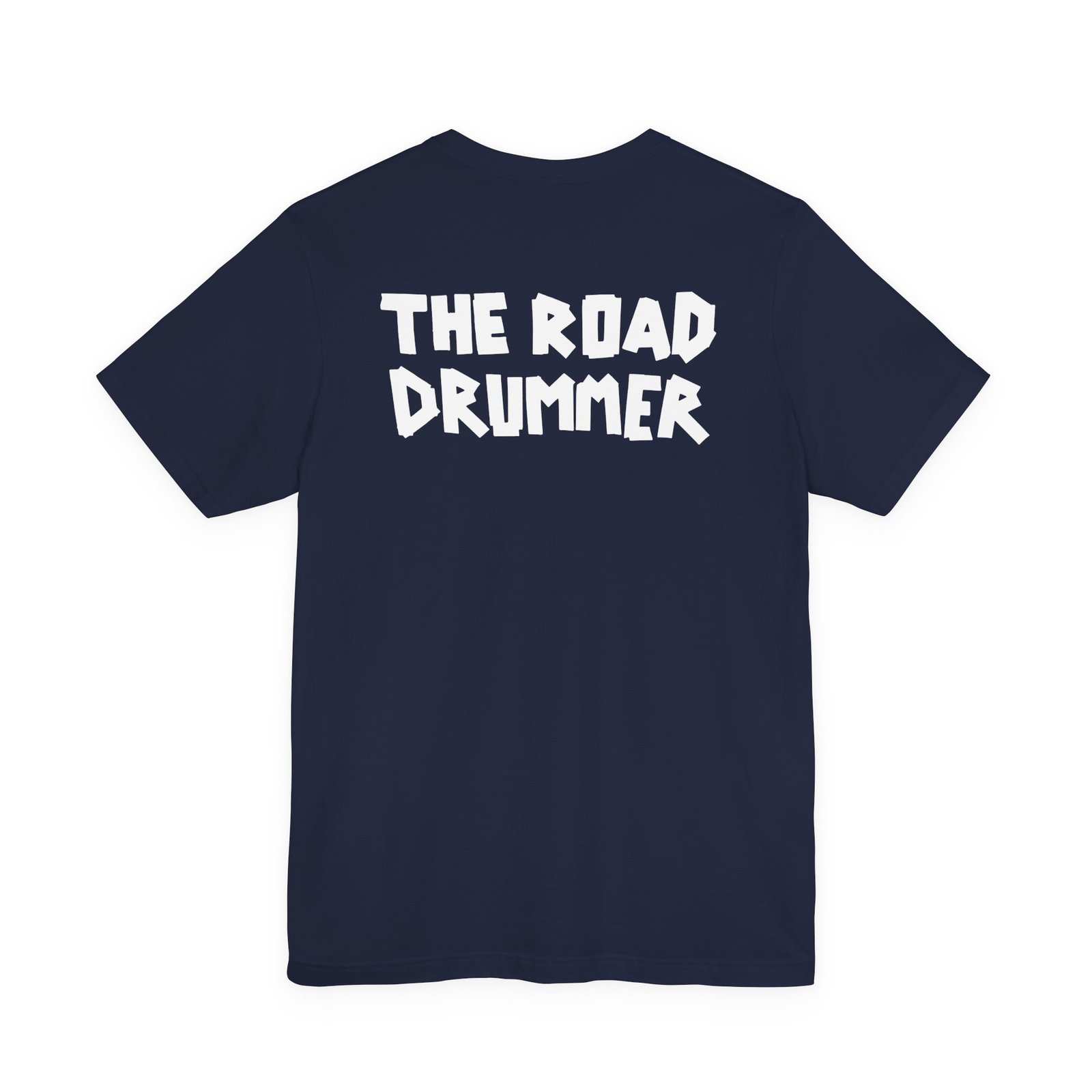 Electrical Tape Name BACK - The Road Drummer Logo T-Shirt - Image 66