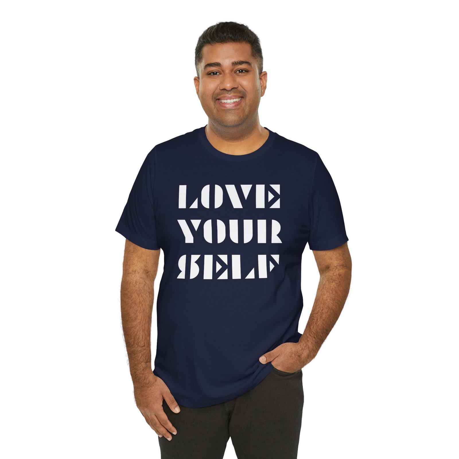 LOVE YOUR SELF - The Road Drummer Bucket T-Shirt - Image 44