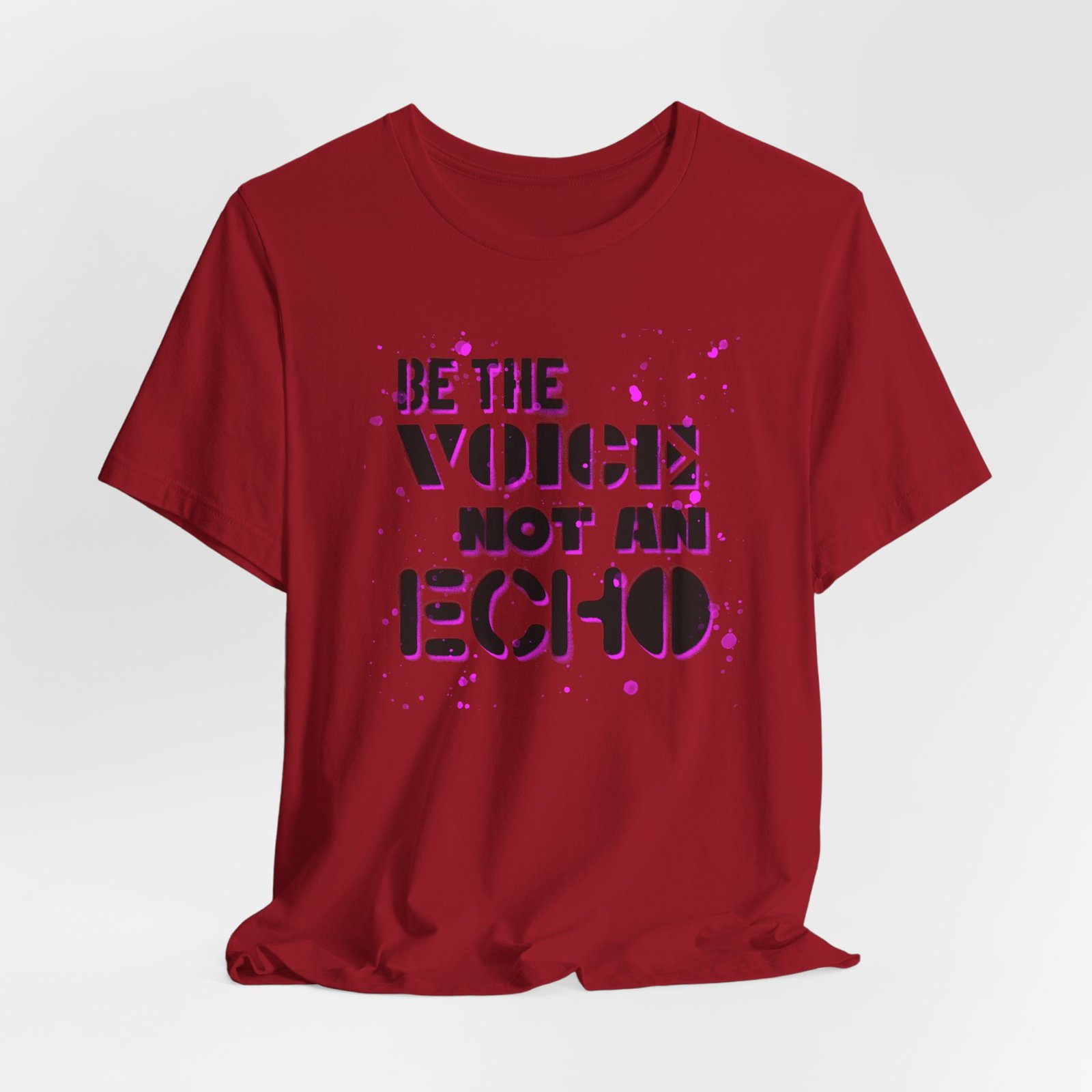 Be the Voice Not the an Echo - The Road Drummer Bucket T-Shirt - Image 52
